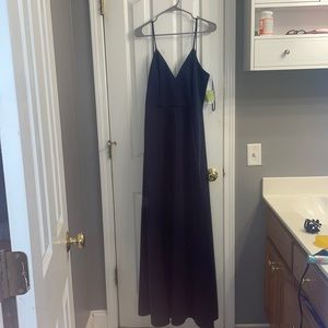 formal dress navy